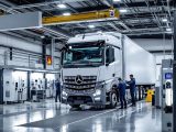 Daimler Truck opens Würzburg’s EV-heavy duty service center, supporting hydrogen fuel cell and electric trucks with high-voltage maintenance capabilities and hydrogen-safe upgrades.