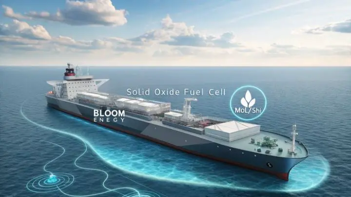 Solid Oxide Fuel Cell Technology Gains Maritime Traction with MOL and SHI’s New LNG Carrier Project