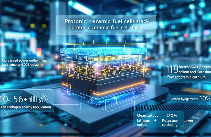 Breakthrough in Protonic Ceramic Fuel Cells Enhances Hydrogen Fuel Cell Technology Efficiency