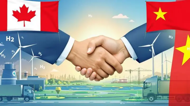 Canadian-Vietnamese Hydrogen MoU Partnership Targets ASEAN Zero-Emission Growth