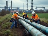 The UK Government is investing £500 million in hydrogen transport and storage infrastructure to boost industrial decarbonization and energy security, with projects spanning historic regions like Merseyside, Teesside, the Humber, and Aberdeen.