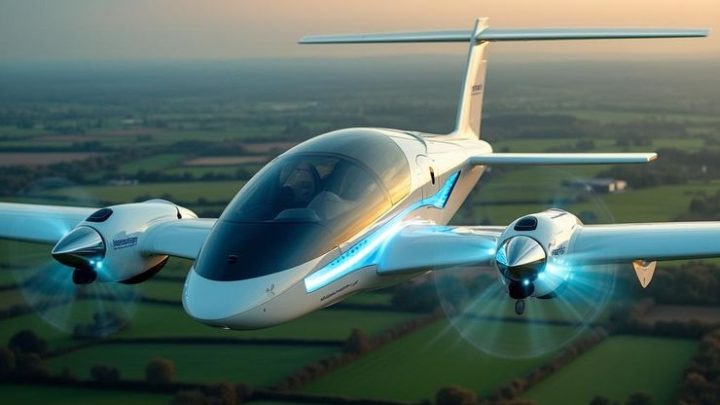 Hydrogen Fuel Cells to Power Zero-Emission Aviation Breakthrough in the UK