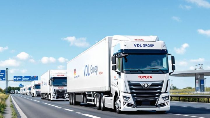 Toyota Deploys Hydrogen Fuel Cell Trucks in Europe for Zero-Emission Logistics