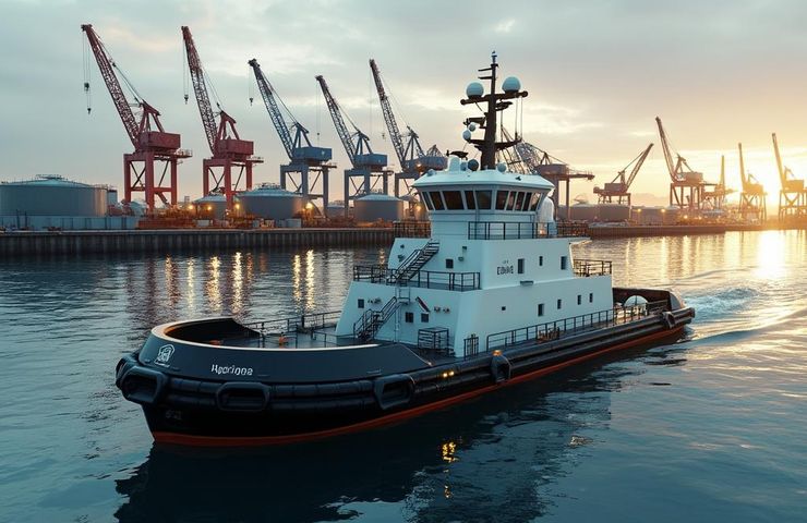 Hydrogen Tugboats Set to Scale: CMB.TECH Launches Dual-Fuel Build Program