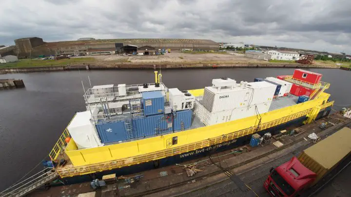 World’s First Floating Green Hydrogen Plant Sets Sail in the North Sea