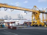 Mitsui E&S is developing a modular hydrogen refueling system for port equipment under a NEDO subsidy, with trials at Hanshin Port set for 2025, advancing Japan's push for net-zero emissions in heavy logistics.