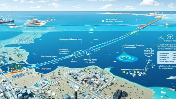 BarMar Hydrogen Pipeline Project to Link Spain and France in Major Clean Energy Push