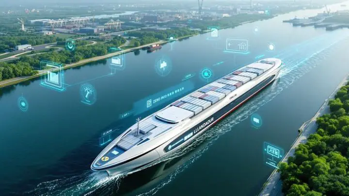 China Deploys First Hydrogen Fuel Cell-Powered Inland Container Ship in Push Toward Zero-Emission Waterways