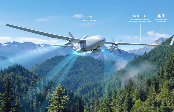 Hydrogen Fuel Cells Take Flight: Zepher Z1 UAV Hits 12,000 ft in Breakthrough Demo