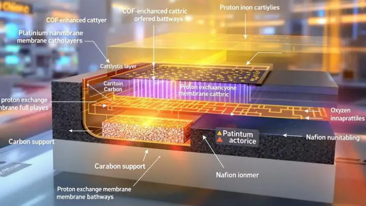 China’s PEM Fuel Cell Breakthrough Slashes Platinum Use, Boosts Power with COF-Enhanced Catalyst Layer