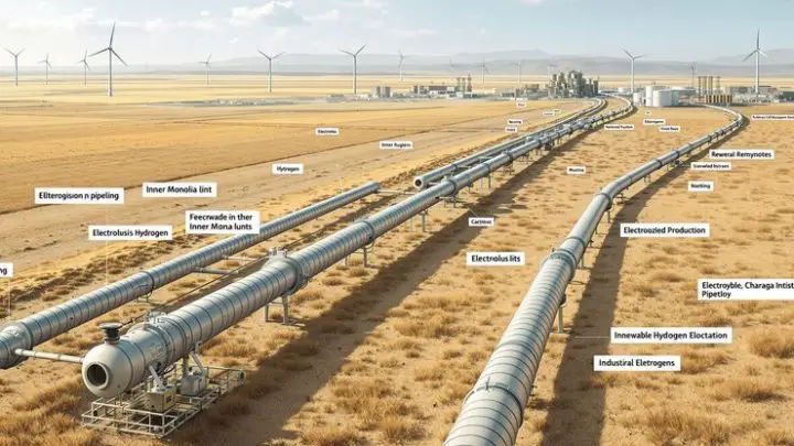 Sinopec Launches China’s First Interprovincial Green Hydrogen Pipeline from Inner Mongolia to Beijing