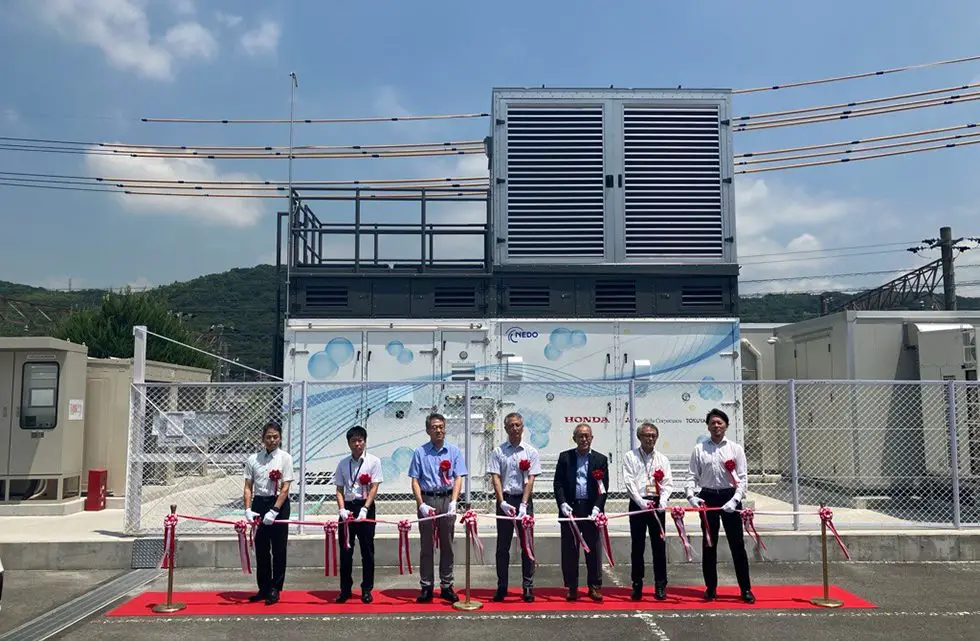 Honda’s Stationary Hydrogen Fuel Cell Project Powers Up in Japan Honda’s Stationary Hydrogen Fuel Cell Project Powers Up in Japan