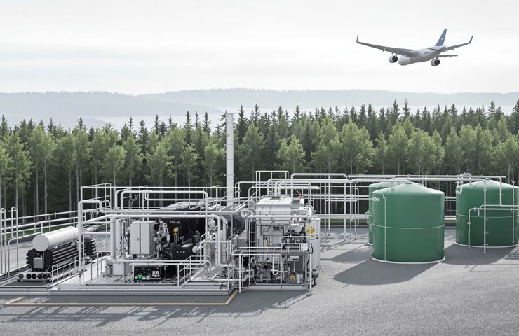 Hydrogen Production Through Electrolysis Fuels Finland’s First eSAF Pilot