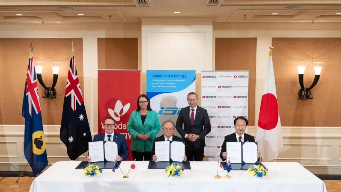 Liquid Hydrogen Export Deal Advances with Woodside, JSE and KEPCO