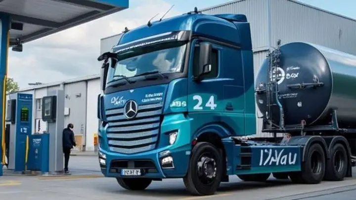 Hydrogen Fuel Cells Power Colruyt Group’s H2Haul Truck Trials in Belgium