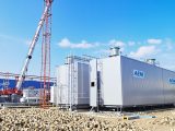 EVE Hydrogen Energy ships its first commercial modular AEM electrolyzer system to Shandong, marking China’s first industrial on-site green hydrogen deployment.