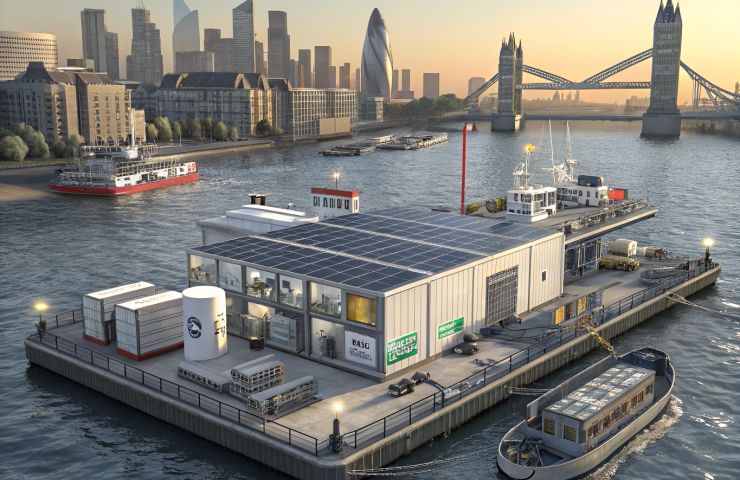UK Unveils Floating Power Hubs to Decarbonise Ports