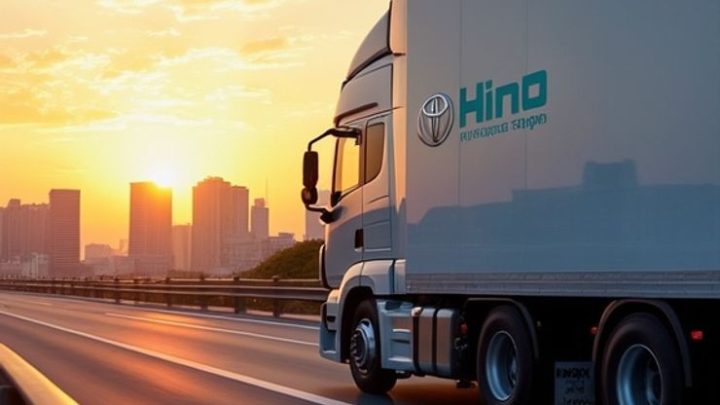 Hydrogen Fuel Cell Truck: Hino Profia Z FCV Launch in Japan
