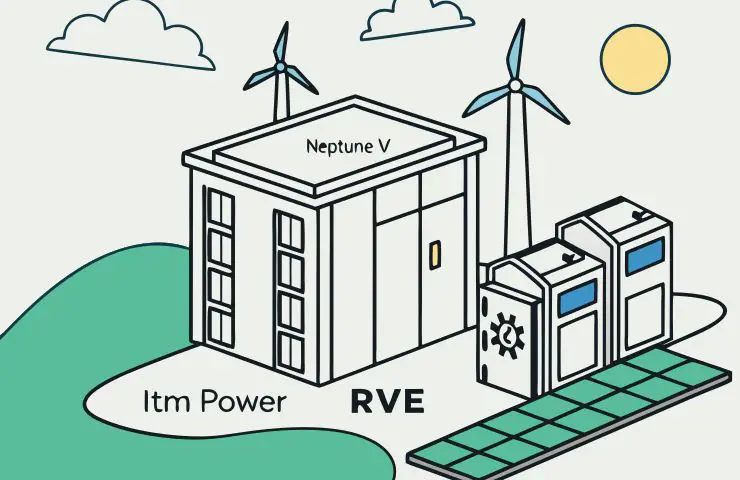 Green Hydrogen: RWE Secures 150MW of ITM Power’s Neptune V Electrolysers