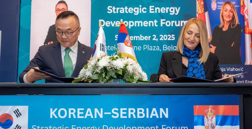 Serbia and KHNP Ink MOU on Hydrogen Production and Nuclear Innovation