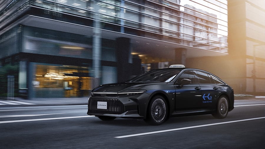 Hydrogen fuel cells drive Tokyo’s new taxi fleet in Toyota’s TOKYO H2 Project Hydrogen fuel cells drive Tokyo’s new taxi fleet in Toyota’s TOKYO H2 Project