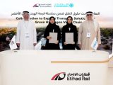 Masdar and Etihad Rail signed an MoU to pilot rail-based logistics for green hydrogen and derivatives across the UAE, aiming to bolster sustainable energy transport and support national decarbonization goals.