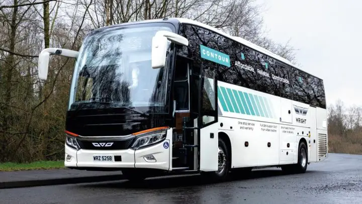 Wrightbus Develops Tri-Axle Coach Powered by Hydrogen Fuel Cells