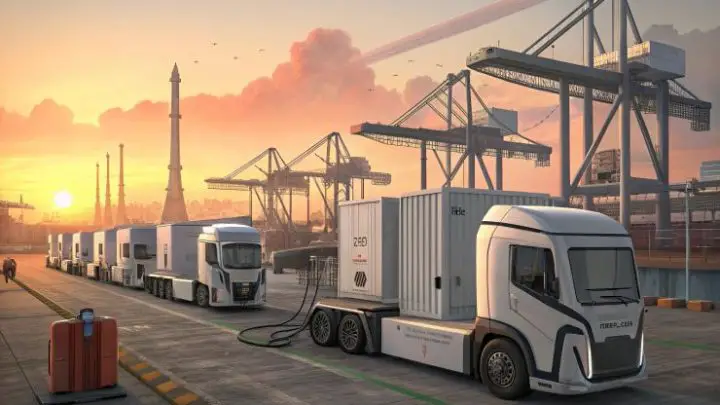 Zero-Emission Trucks Revolutionize India’s Major Ports