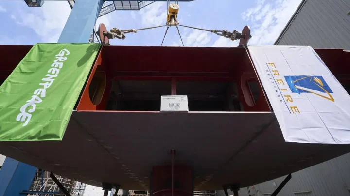 Hydrogen Fuel Cells Will Drive Greenpeace’s Zero-Emission Flagship