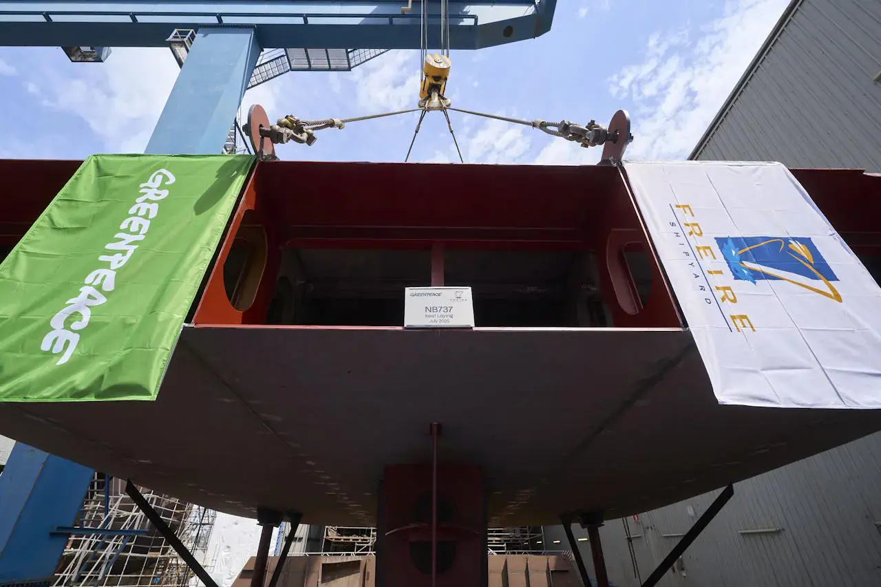 Hydrogen Fuel Cells Will Drive Greenpeace’s Zero-Emission Flagship