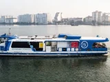 India launched its first indigenous hydrogen fuel cell vessel on the Ganga in Varanasi, a 24m catamaran by Cochin Shipyard Ltd under IWAI’s Harit Nauka. Powered by LT-PEM fuel cells and LiFePO4 batteries, it carries 50 passengers with zero emissions, setting a blueprint for green inland water transport.