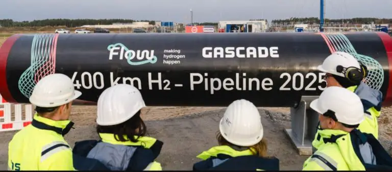 On December 11 2025, Gascade Gastransport brought Germany’s first 400 km pure hydrogen pipeline online. This retrofit is the inaugural segment of the 1,630 km Flow network, part of a 9,000 km national hydrogen backbone supporting industrial decarbonization and cross-border trade.