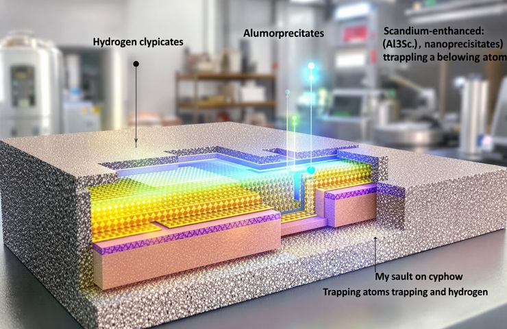 Hydrogen Storage Materials: Scandium-Enhanced Aluminum Alloy Resists Embrittlement