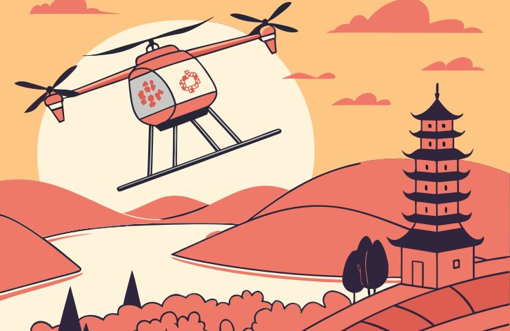 Hydrogen Fuel Cells Propel China’s Tianmushan-1 Drone to Guinness Record Flight