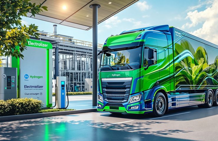Hylane and H2 MOBILITY Slash Refueling Costs to €8/kg for Heavy-Duty Trucks