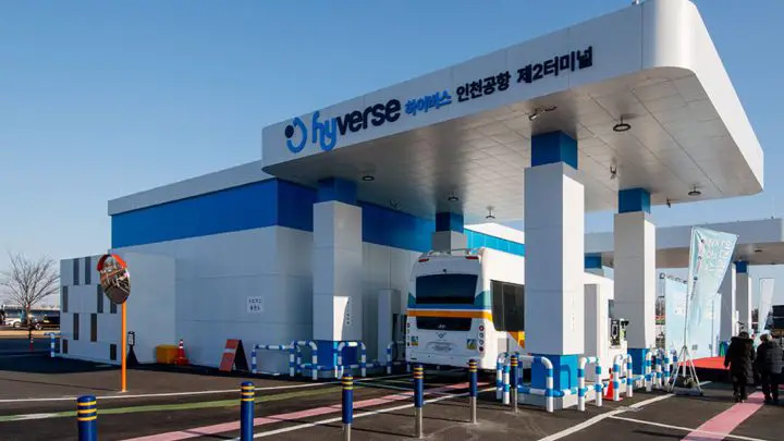 Liquid Hydrogen Hub Powers Incheon International Airport’s Bus Fleet