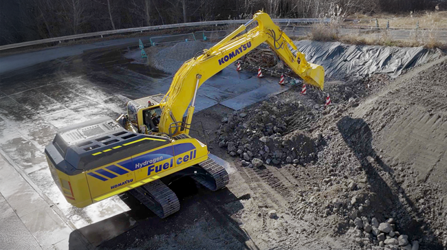 Hydrogen Fuel Cells Power First On-Site Excavator PoC in Japan’s Construction Sector