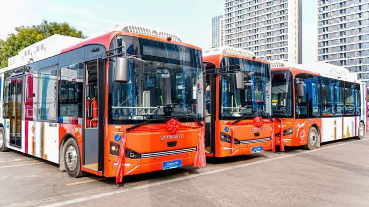 249 Hydrogen Fuel Cell Buses Delivered to Guangzhou Public Transport Group
