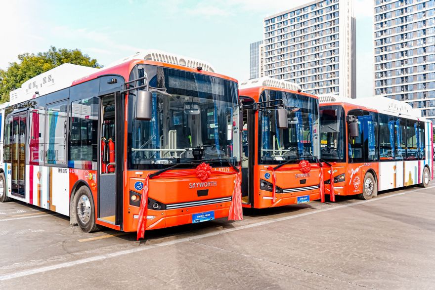 249 Hydrogen Fuel Cell Buses Delivered to Guangzhou Public Transport Group