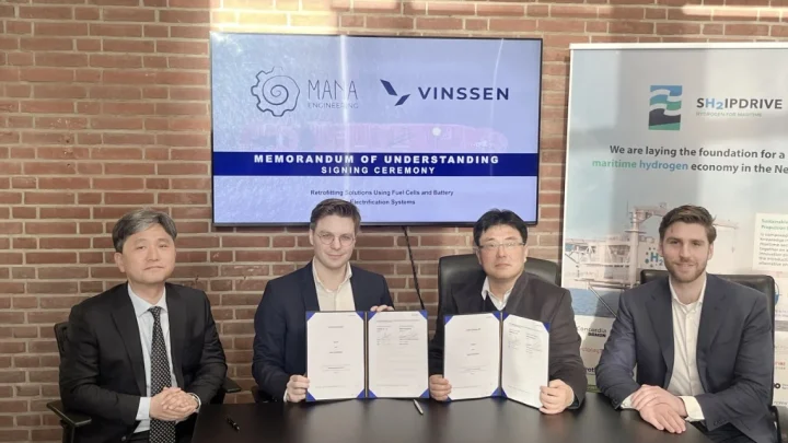 Hydrogen fuel cells retrofit planned for 800 TEU feeder vessel