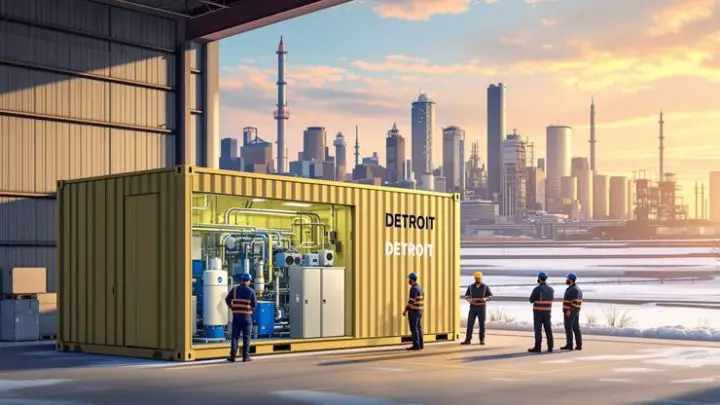 Ammonia Power Generator Pilot in Detroit with Neology Hydrogen