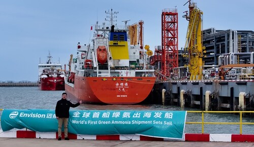 Green Ammonia: Envision Energy Ships First Commercial Cargo to South Korea