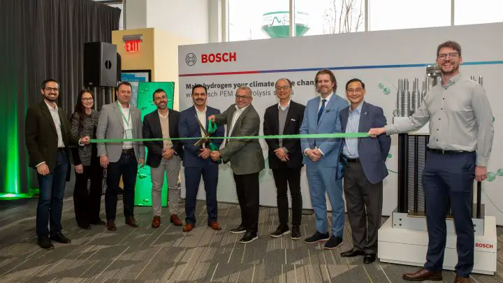 Bosch Unveils 1.25 MW Electrolyzer at Farmington Hills R&D Hub