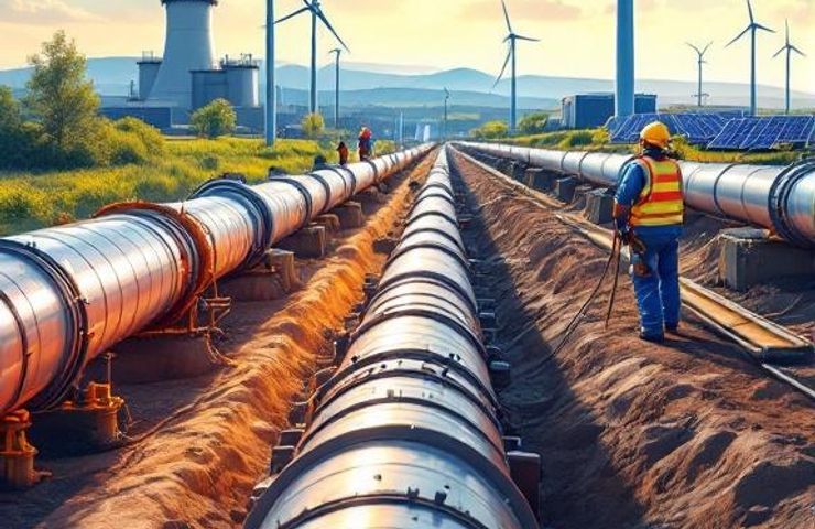 Hydrogen Pipeline Contracts Fuel Germany’s Green Steel Ambitions