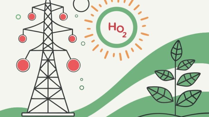 Hydrogen production with semiconductor TiO2 electrodes