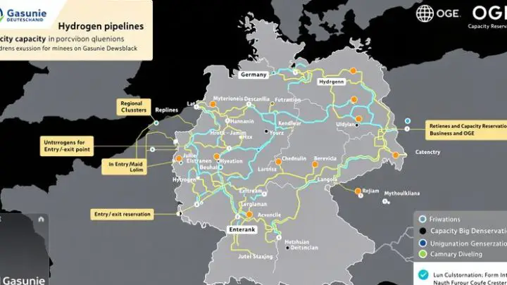 Hydrogen infrastructure: German operators launch coordinated capacity reservations