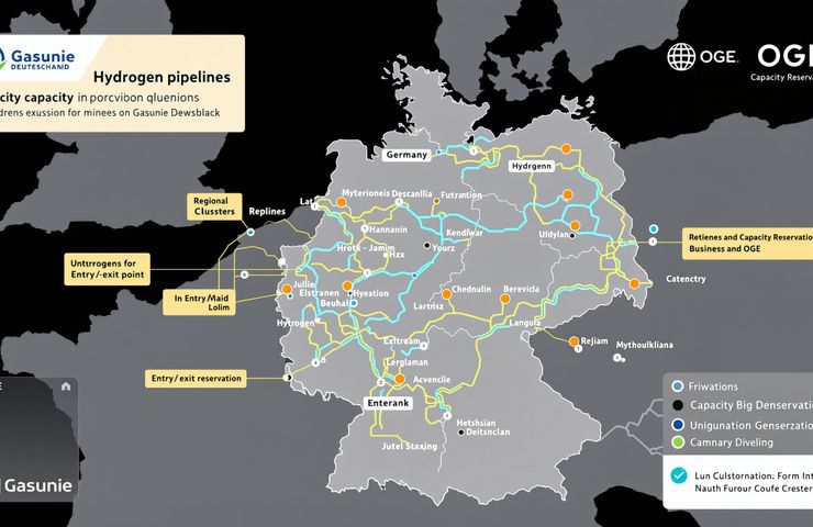Hydrogen infrastructure: German operators launch coordinated capacity reservations