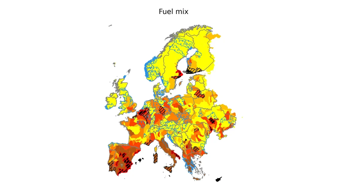 Hydrogen Production Constrained by Local Water Availability in Europe
