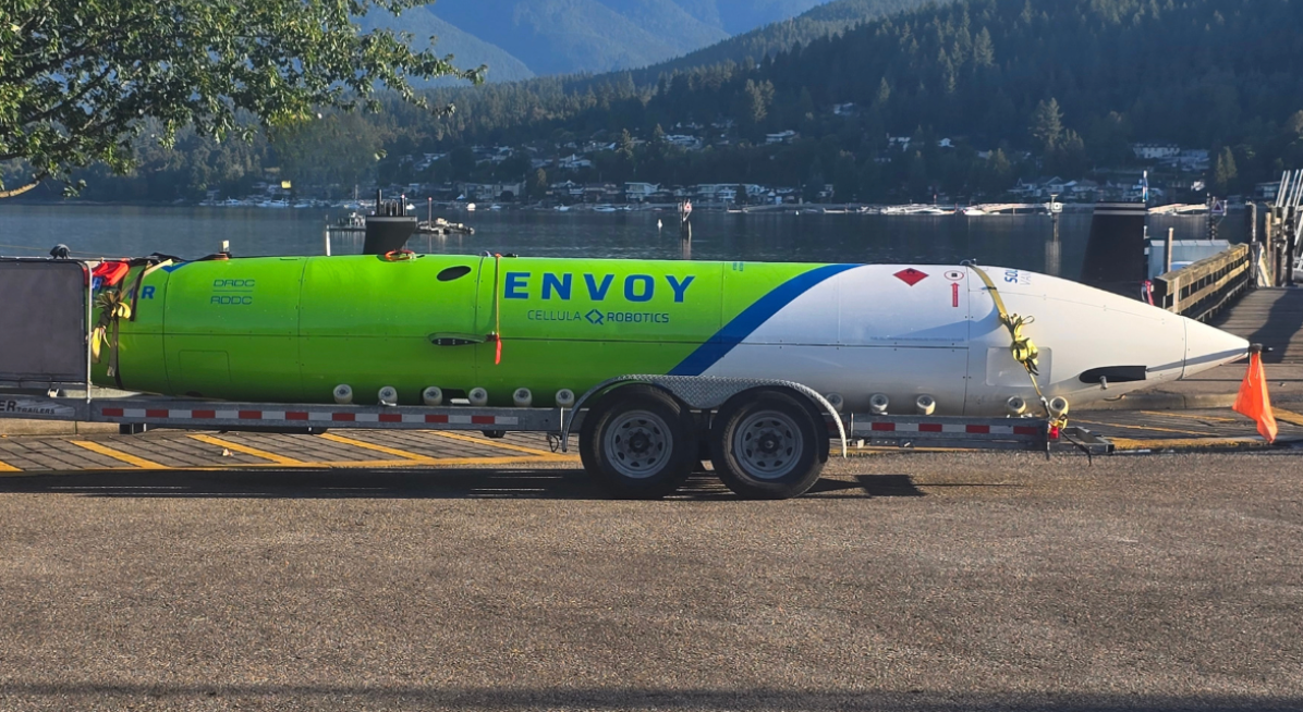 AUV Envoy Achieves Over 2,000 km Submerged Endurance