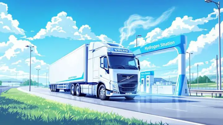 Hydrogen-Powered Trucks: Volvo’s New Combustion Engine Bridges Zero-Emission Technologies